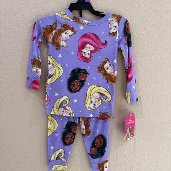 12 month Disney Bamboo pj set NEW - Picture 1 of 2